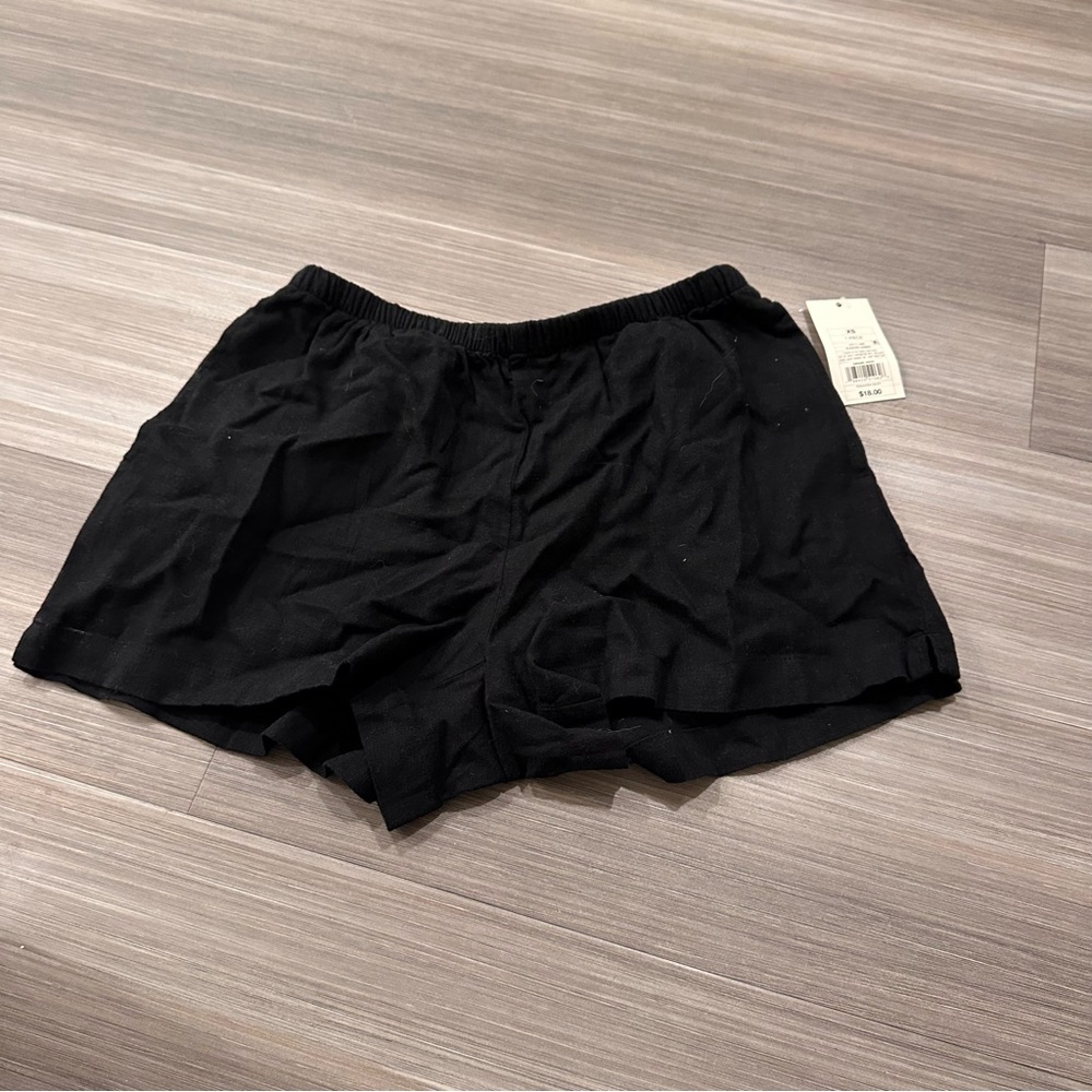 a new day Women's Black Athletic Shorts